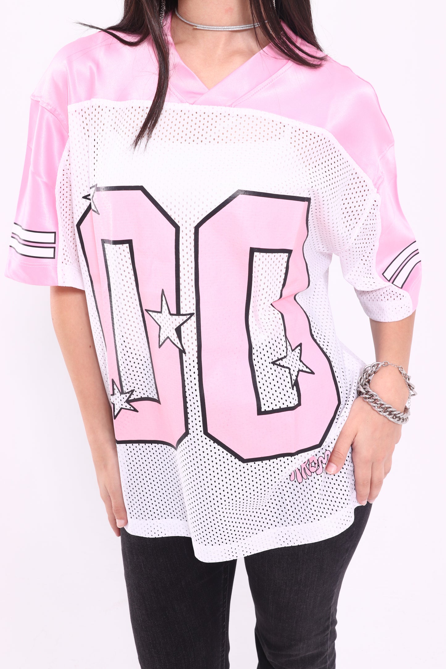doll jersey in pink