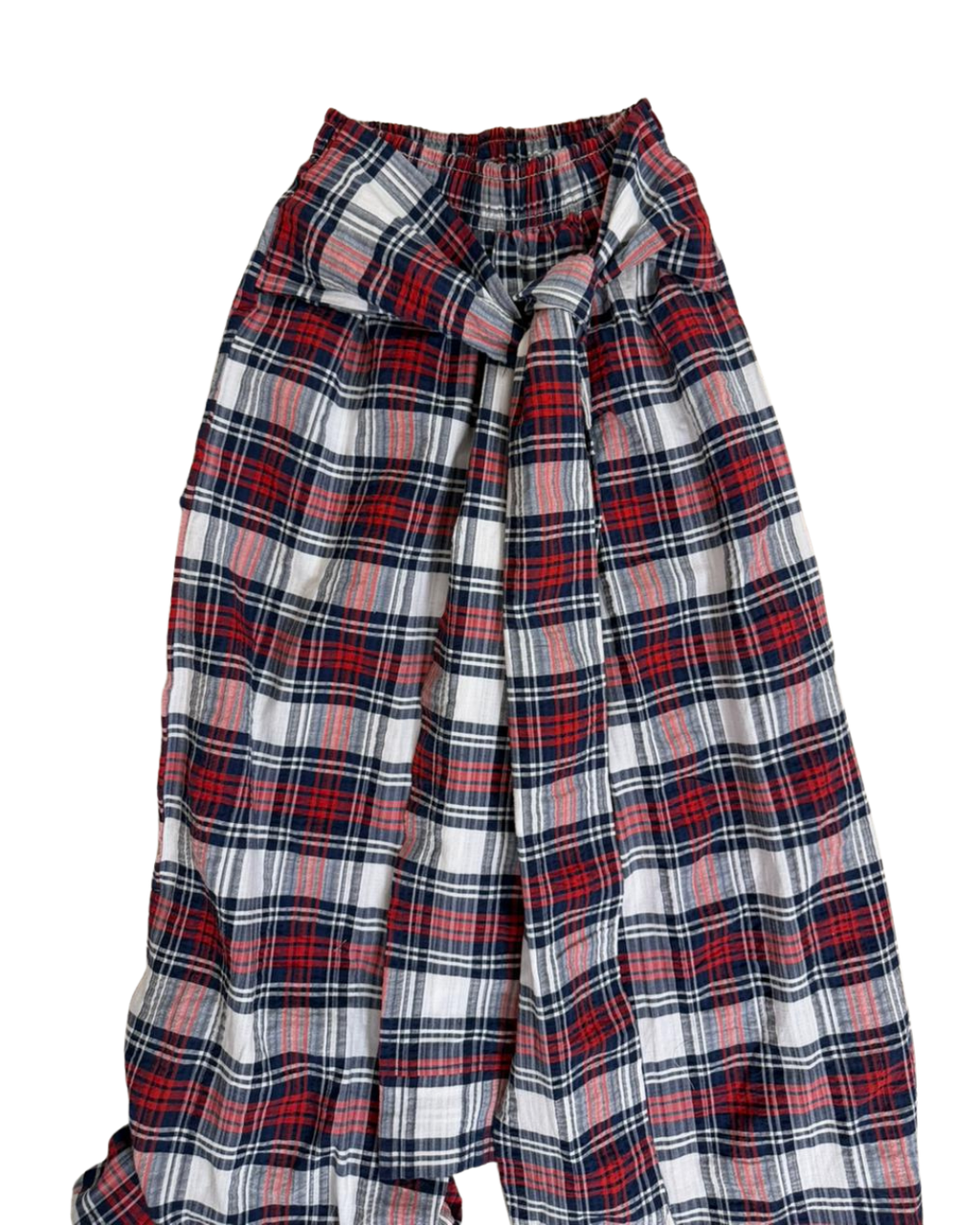 Plaid pants in red (old one)