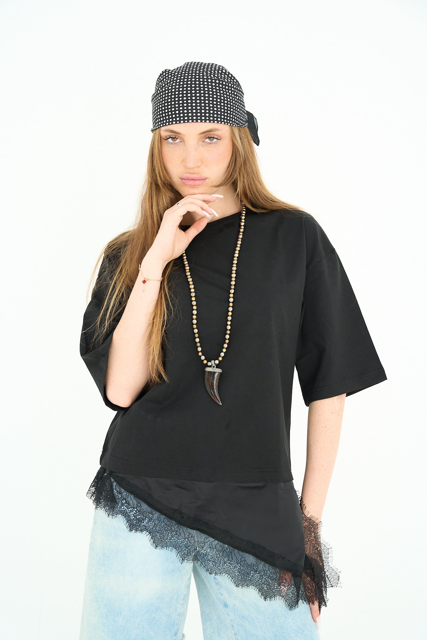 Black Lace t-shirt