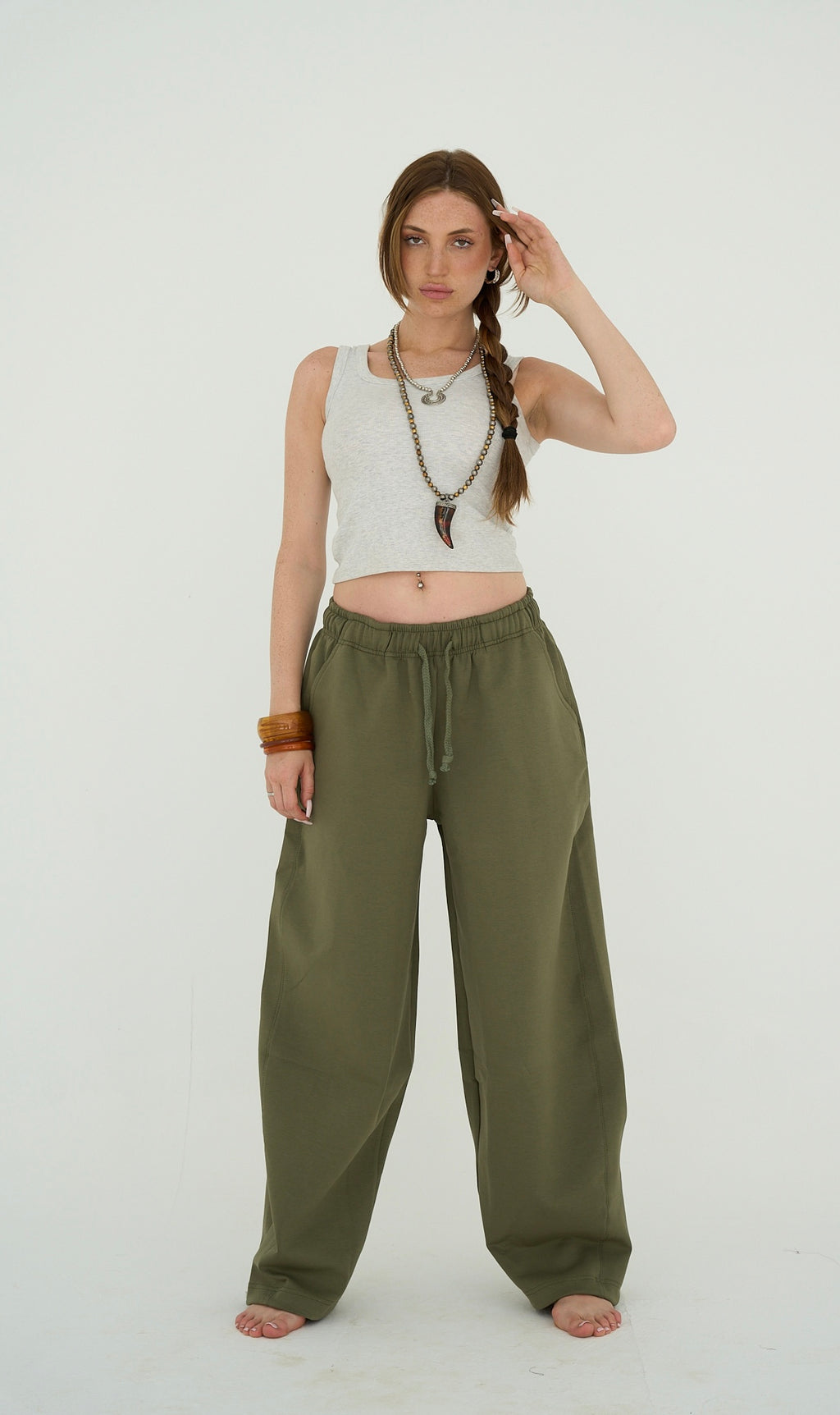 Green Balloon sweatpants
