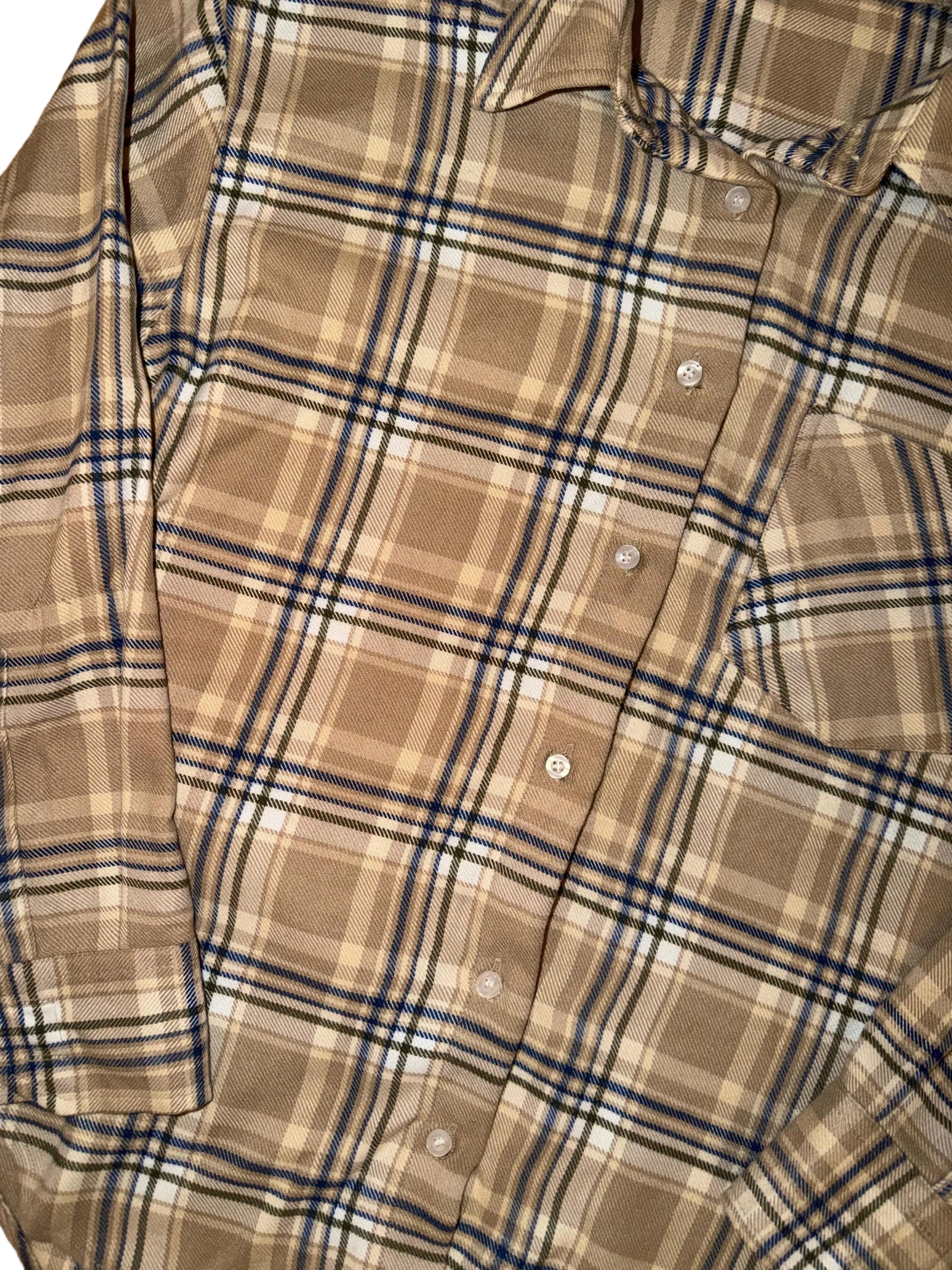 carreaux chemise in beige