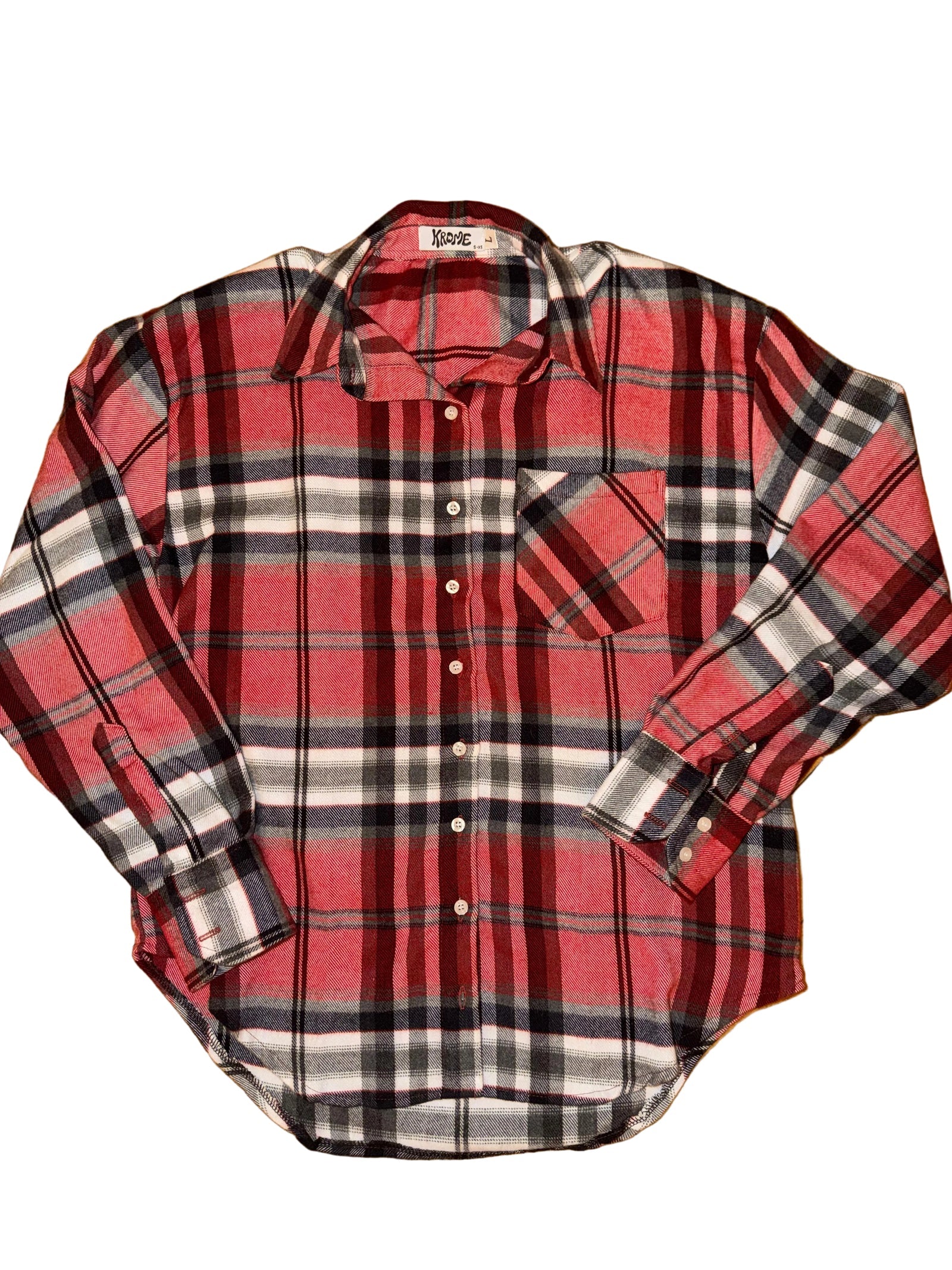 carreaux chemise in red