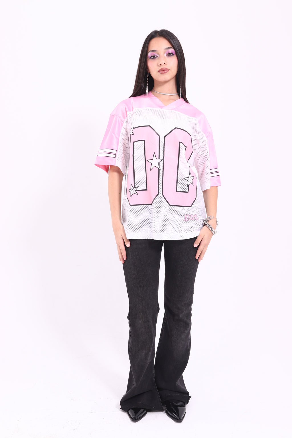doll jersey in pink