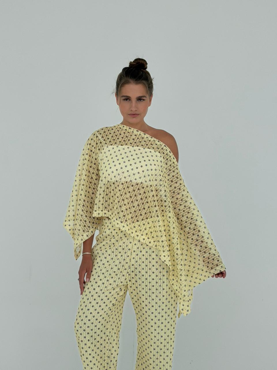 Yellow Polka set