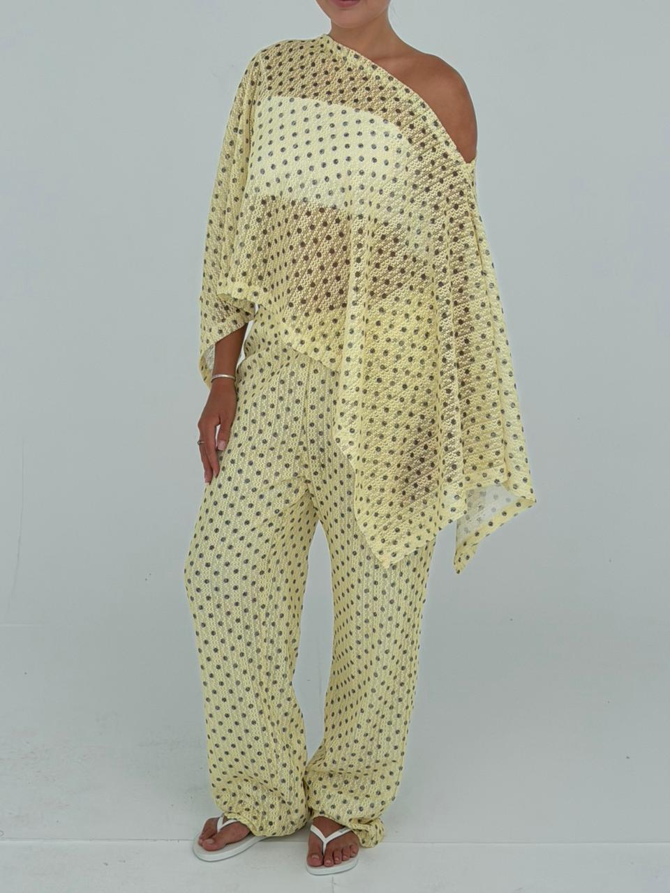Yellow Polka set