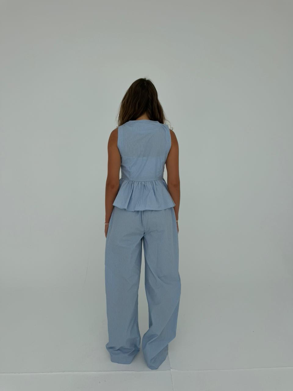 Baby Blue Chinese Set