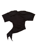 Black Asymmetrical top